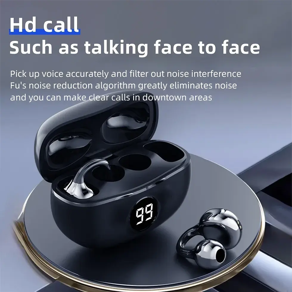 Miniatura: Wireless Headphones Fone Bluetooth Headset With Mic
