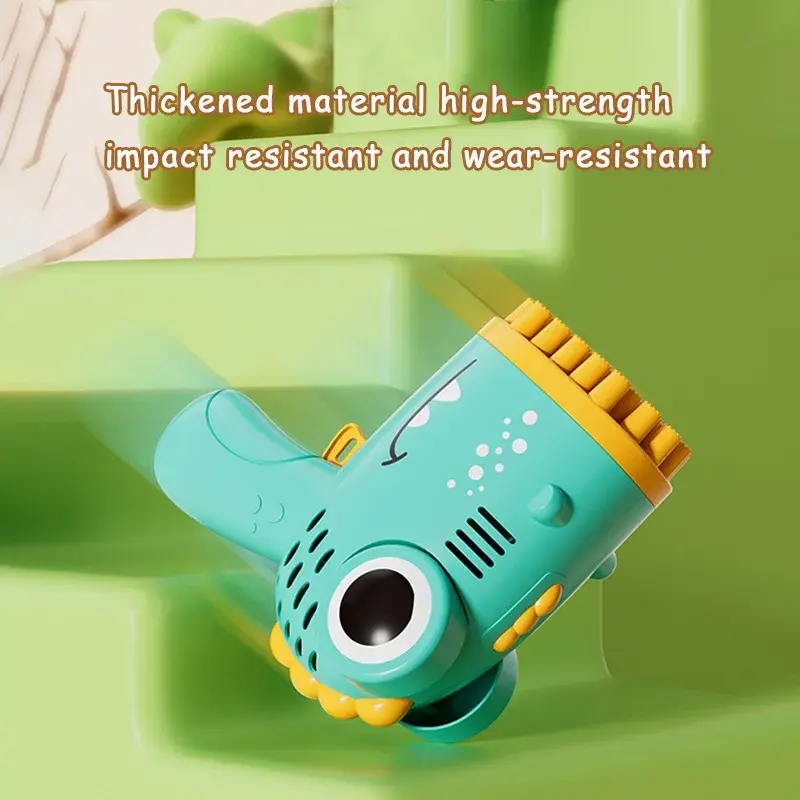 Miniatura: 40 Hole Dinosaur Bubble Electric Bubble Gun Outdoor Wedding Party