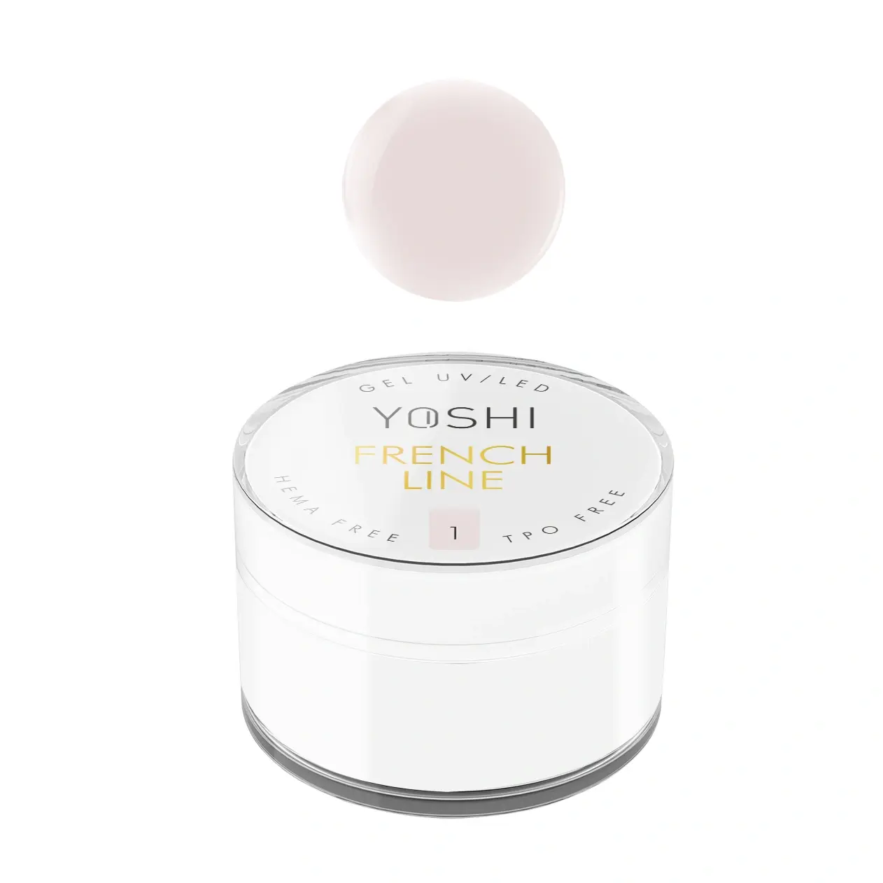 Yoshi French Line Uv/led Gel Hemma free  no.01   50ml 