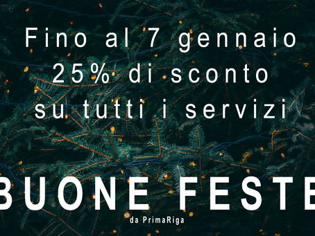 BUONE FESTE DA PRIMARIGA!