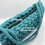 Thumbnail: top view of teal blue shoulder bag with text 'zipped lining' and 'soft & strong recycled cotton cord'