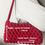 Thumbnail: measurements written on image of red shoulder bag