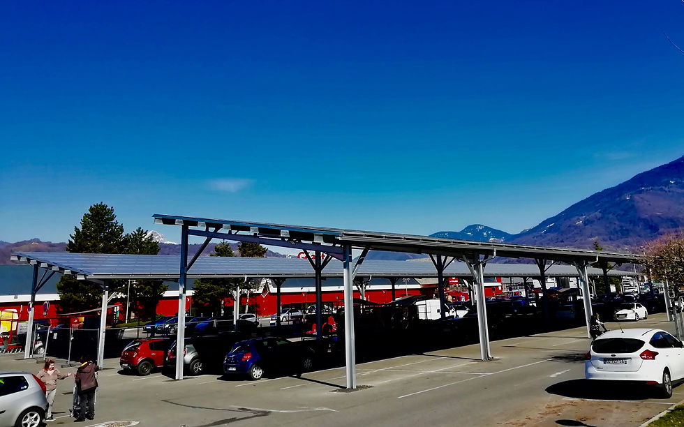 ombrière photovoltaïque