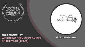 Wellbeing Service Provider of the Year (TEAM)-Nicola Charlotte Ltd.jpg