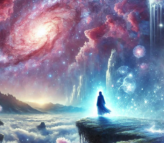 DALL·E 2025-03-02 10.07.38 - A breathtaking cosmic landscape featuring a vast galaxy with