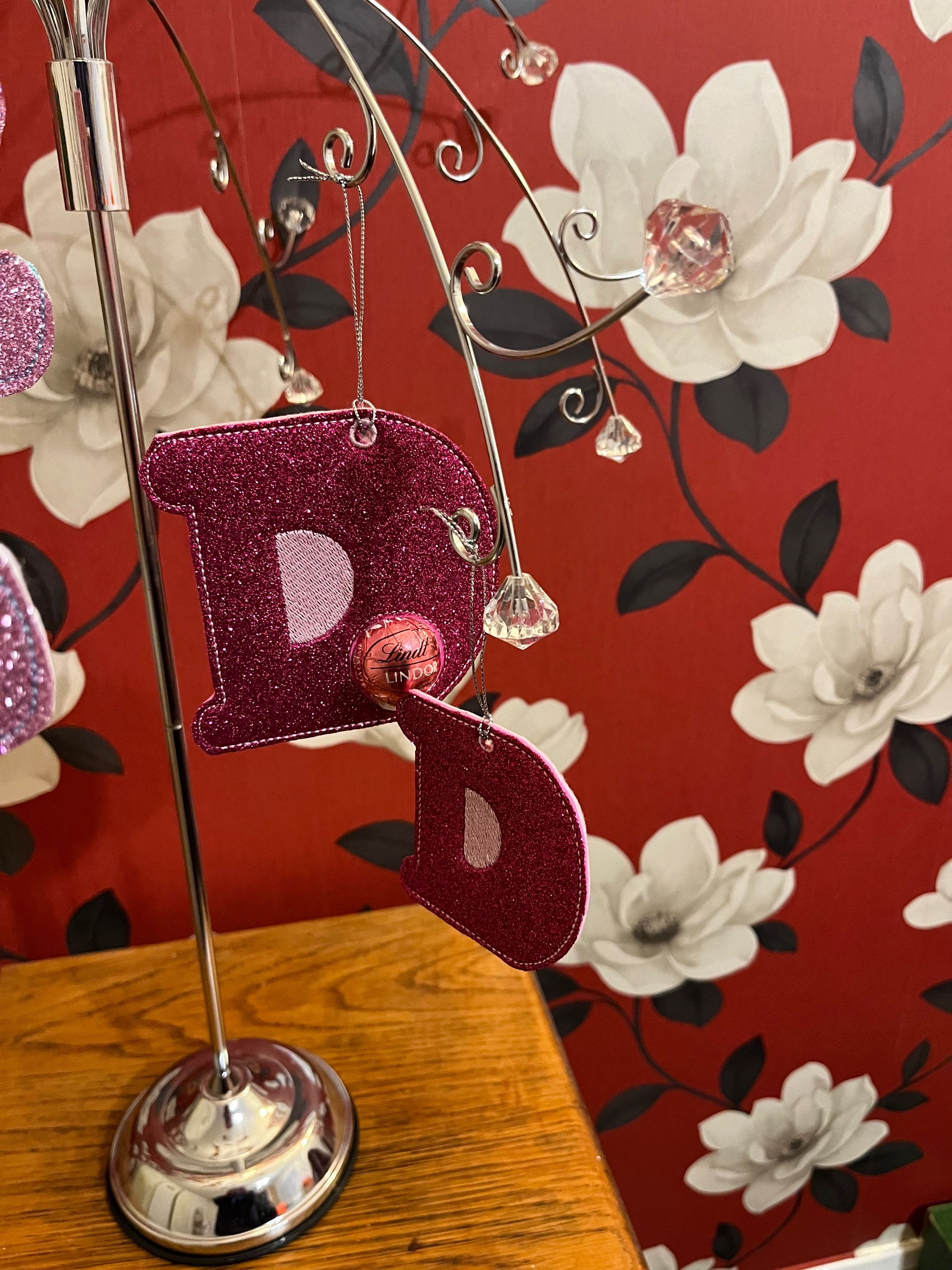 Xmas Chocolate Decoration "D"