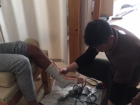 息子の骨折