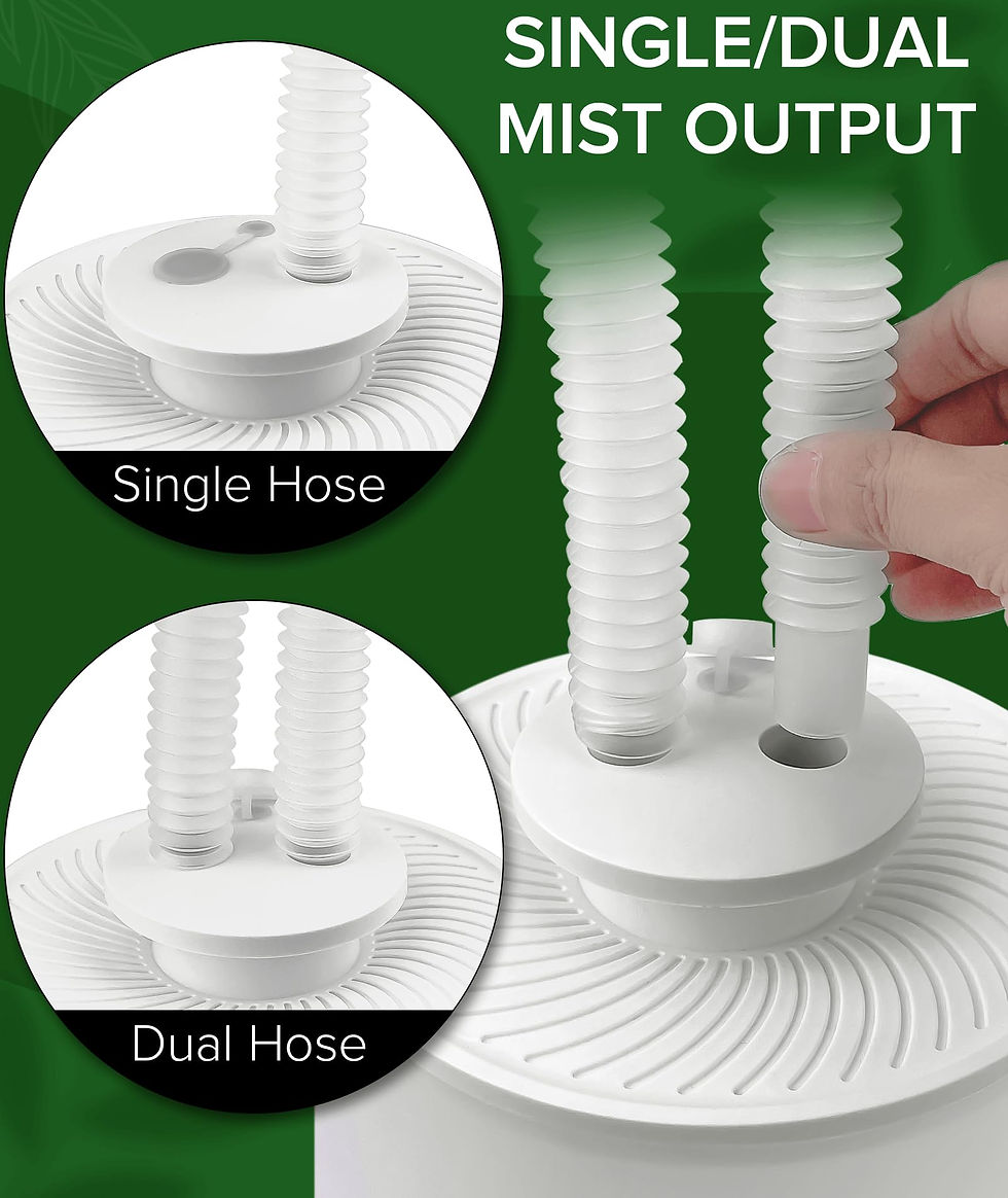 Thumbnail: 3L No Leak Plant Humidifiers for Grow Tent Greenhouse and Grow Room, Top-Fill...