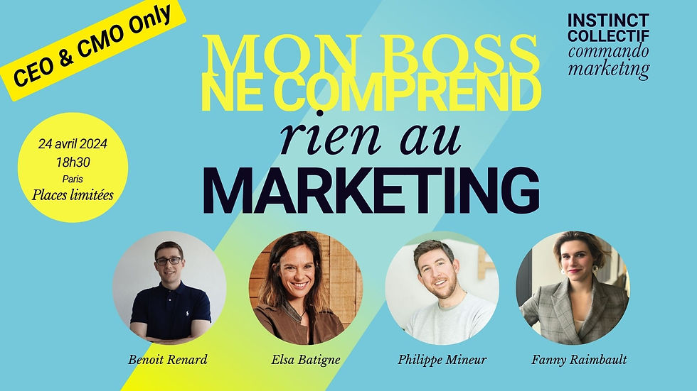 Mon boss ne comprend rien au marketing