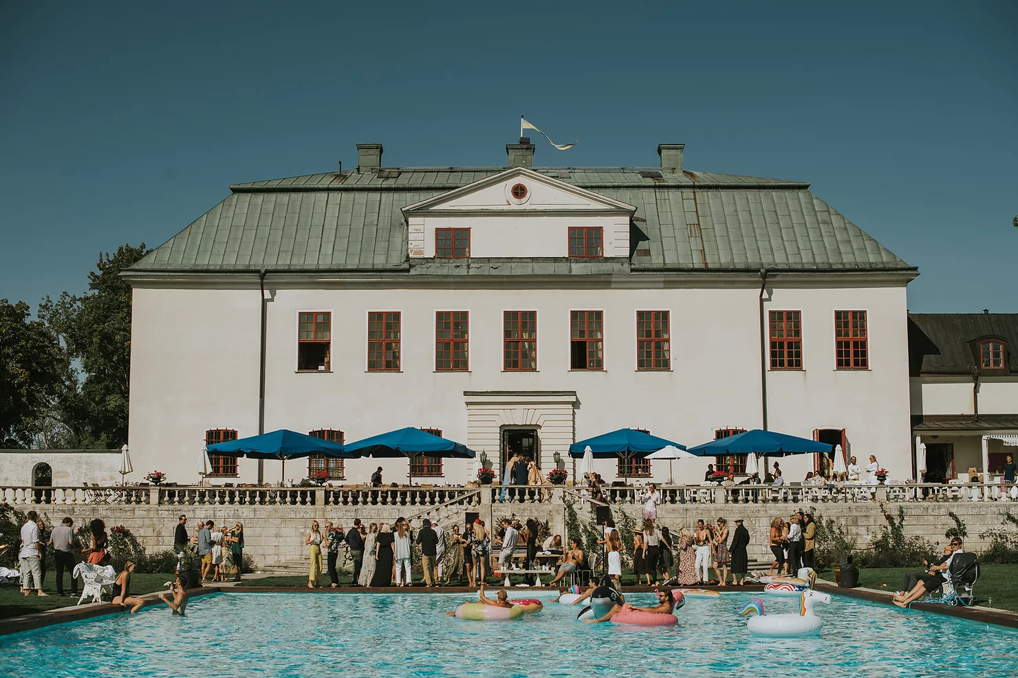 bröllop Häringe Slott