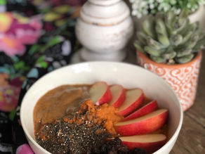 Raw Sweet Potato Bowl