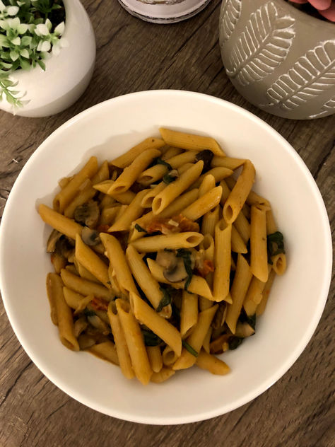 Vegan Mushroom Pasta