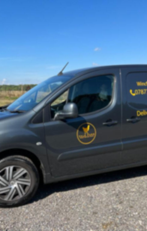 Vale farms delivery van