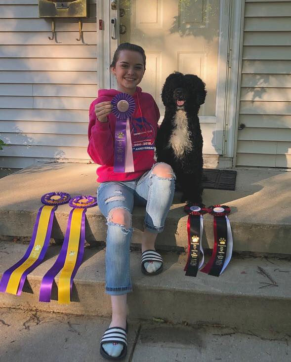 Cheyanne and Charlie--Way to many wins to count!!!