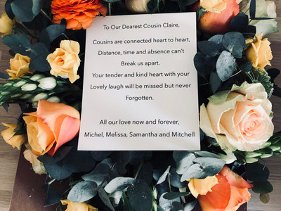 Funeral Flowers - Heart