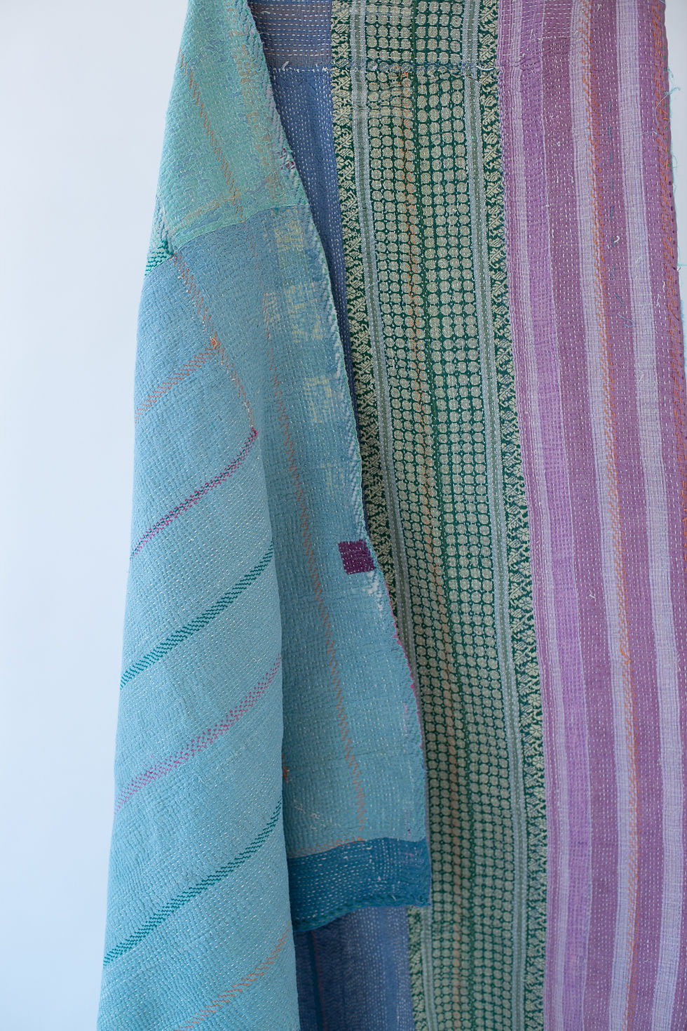 Thumbnail: Vintage Kantha Quilt