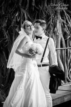 Nathalia Martins e Aluisio Santos