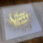 Thumbnail: Home Sweet Home - Gold Foil on White