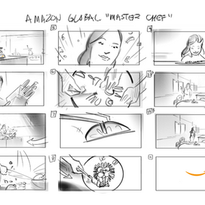 Master Chef Storyboard Sketches