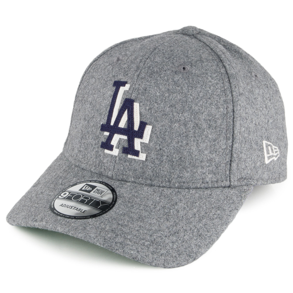 New Era 9FORTY L.A. Dodgers Baseball Cap - Wool Felt Logo