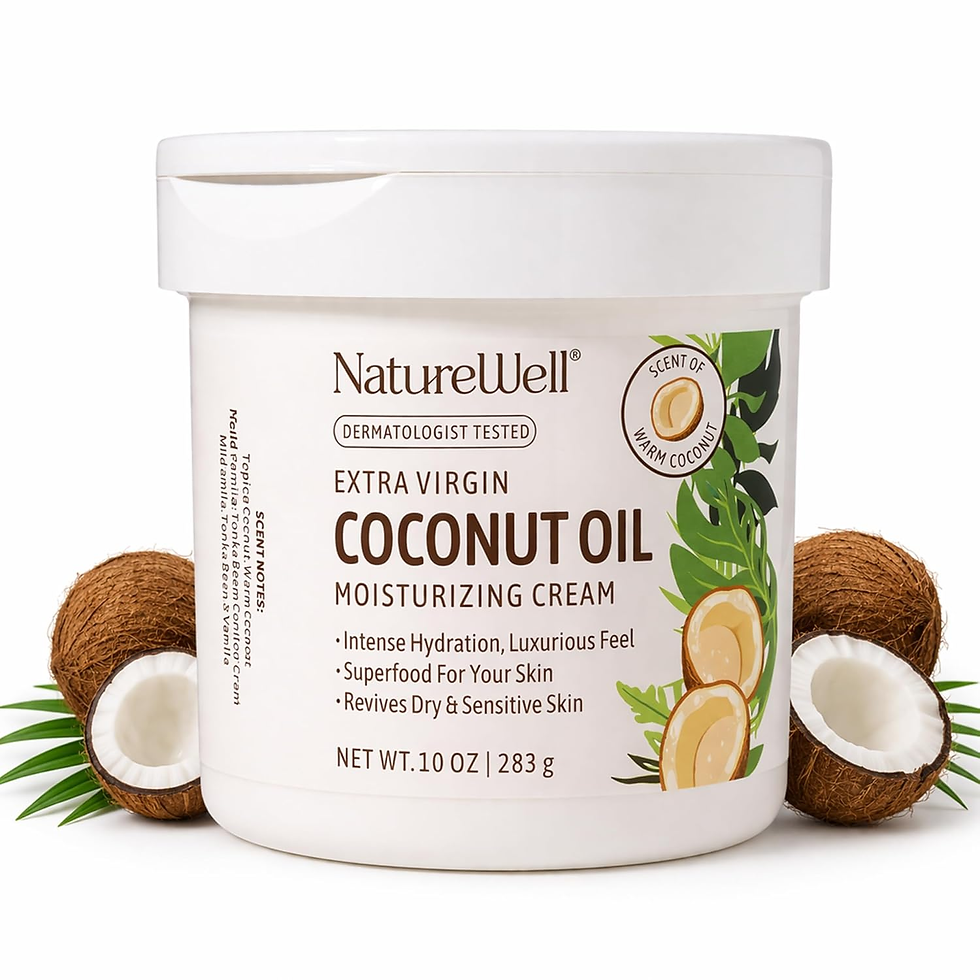 NatureWell Extra Virgin Coconut Oil Moisturizing Cream