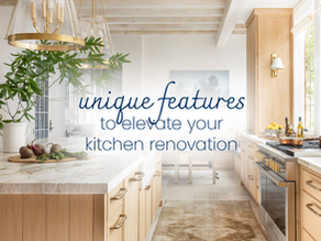 unique features to elevate your kitchen renovation