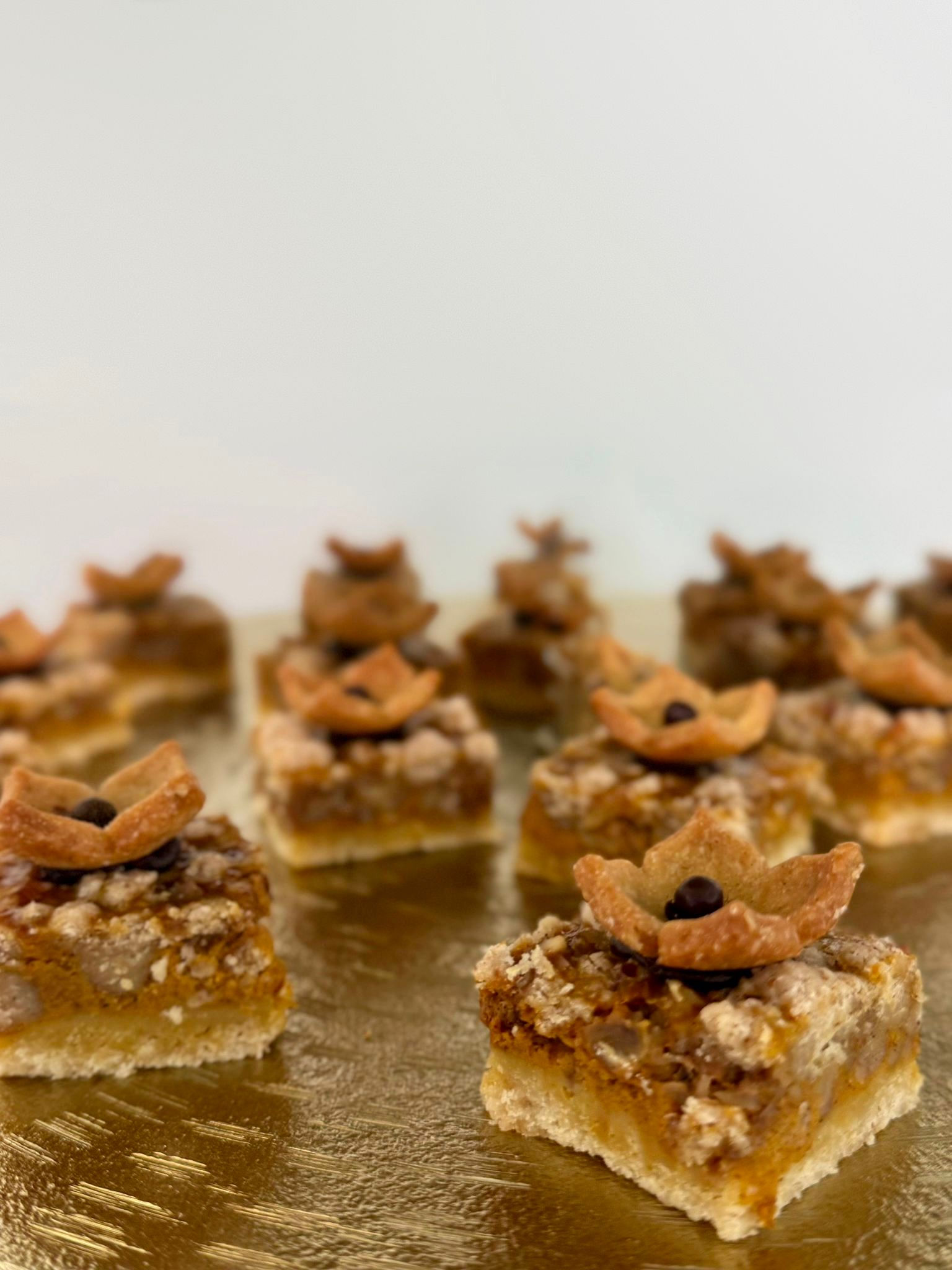 Barras de Calabaza y Pecanas