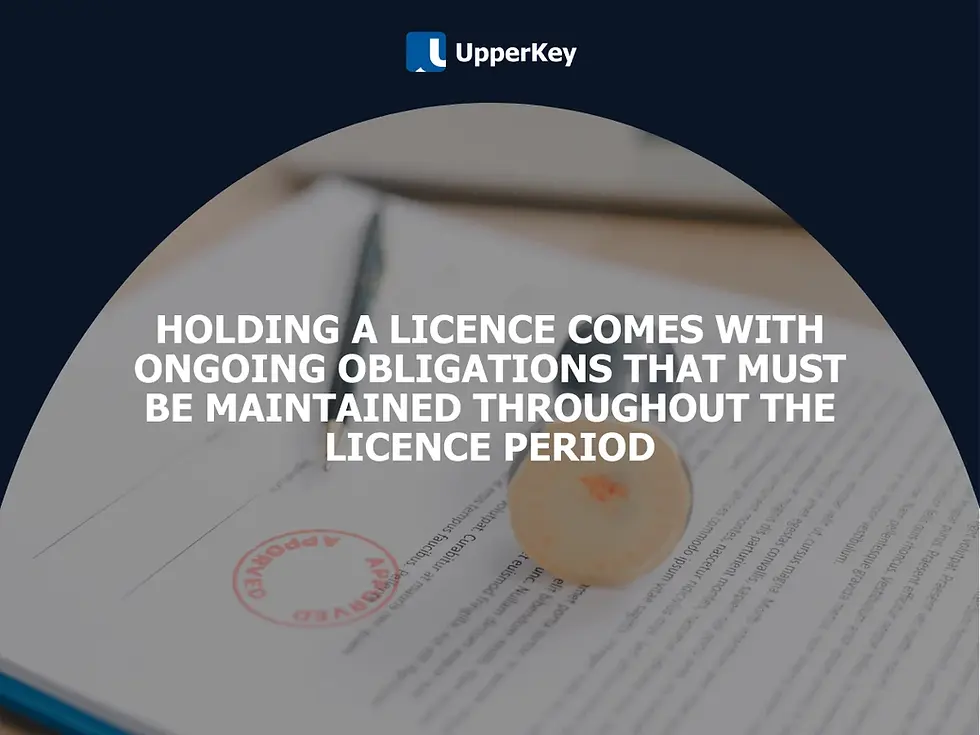 Holding a licence in Edinburgh