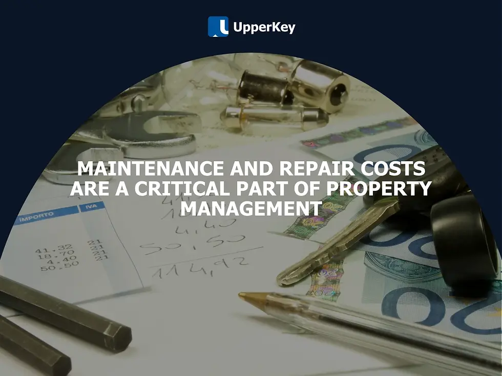 Maintenance tools, euro notes, handwritten costs and receipts