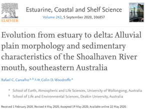 New Paper in Estuarine, Coastal and Shelf Science Congrats by Rafael C. Carvalho