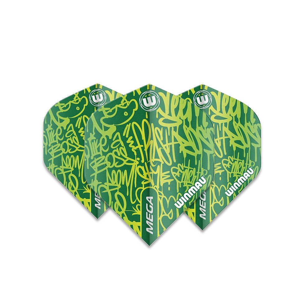 Thumbnail: Winmau Mega Signature Green No2 