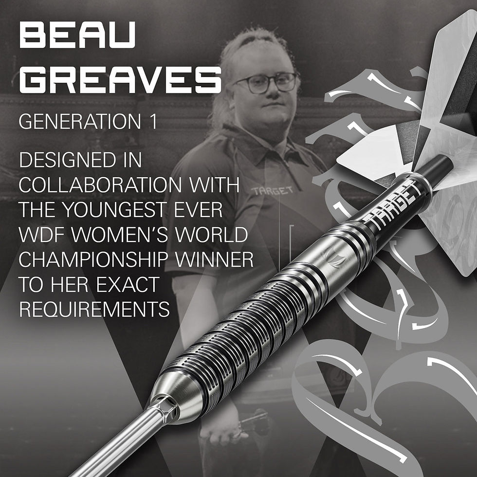 Thumbnail: Beau Greaves G1 90% Tungsten Darts Set 