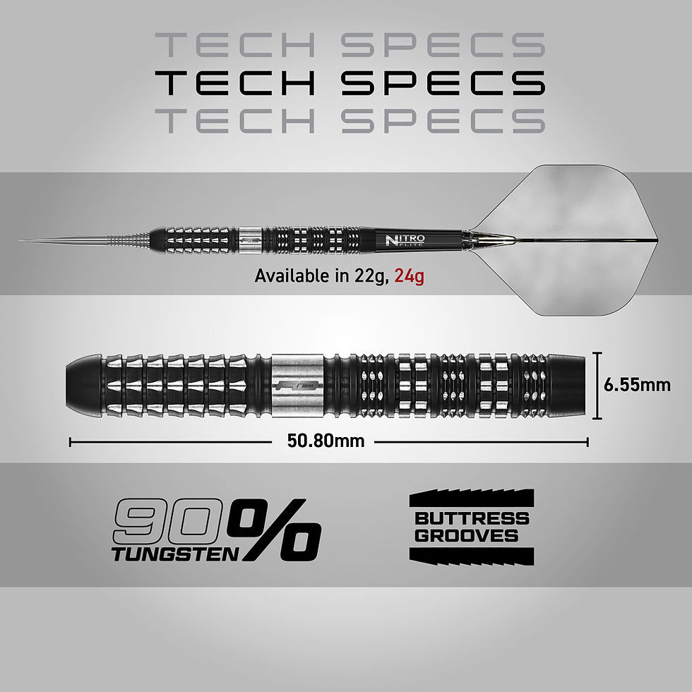 Thumbnail: Red Dragon Recon Parallel Darts Set