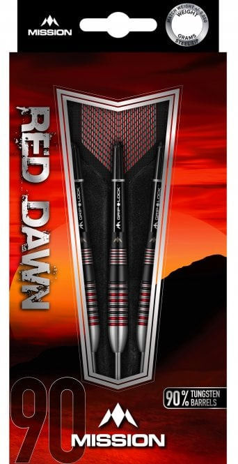 Thumbnail: Mission Red Dawn 90% Tungsten Darts Set M2 24g