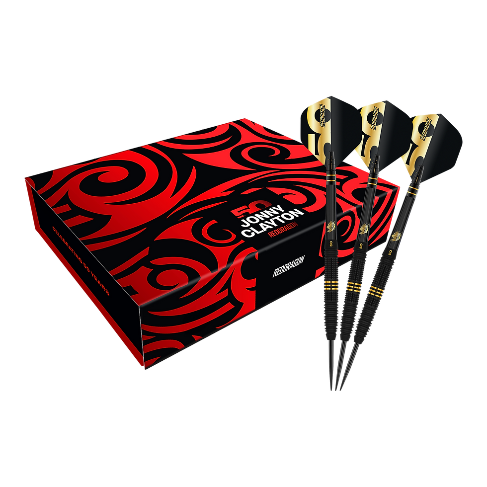 Thumbnail: Johnny Clayton 50 years Edition Darts Set 22g