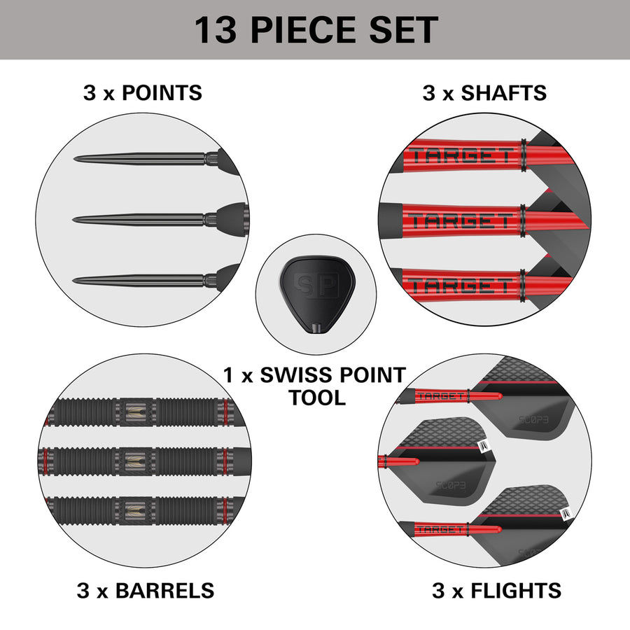 Thumbnail: Target Scope  01 Darts Set 90%Tungsten 