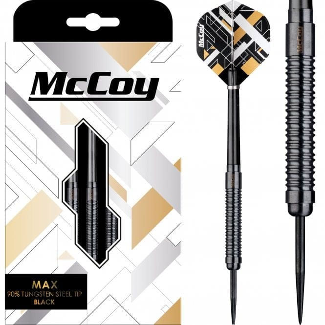 McCoy Max 90%T Darts Set Black 26g