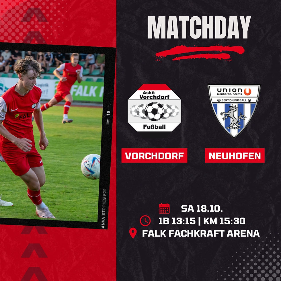 NEUHOFEN ZU GAST - Runde 10 DAHOAM!!