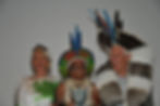 Homenagem do Casal Hellinger aos Indios