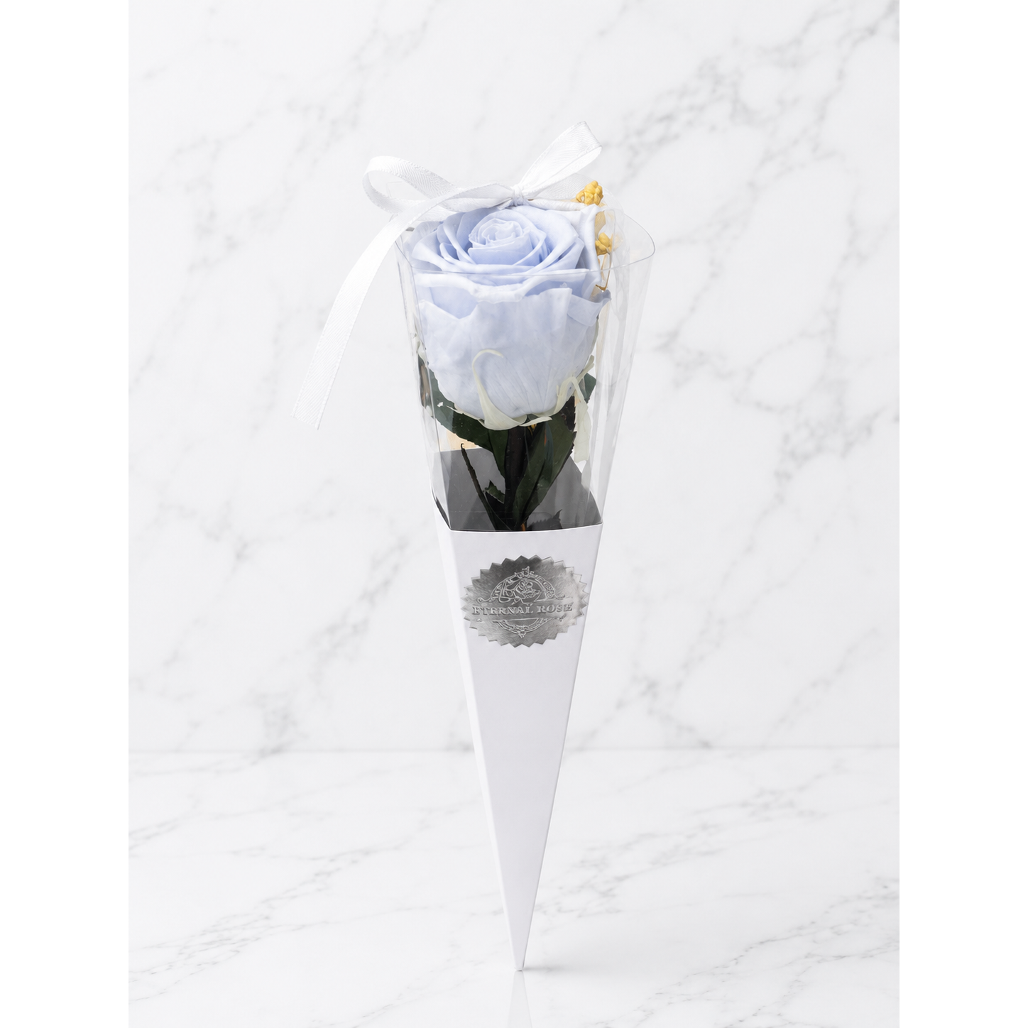 Single Rose - Baby Blue