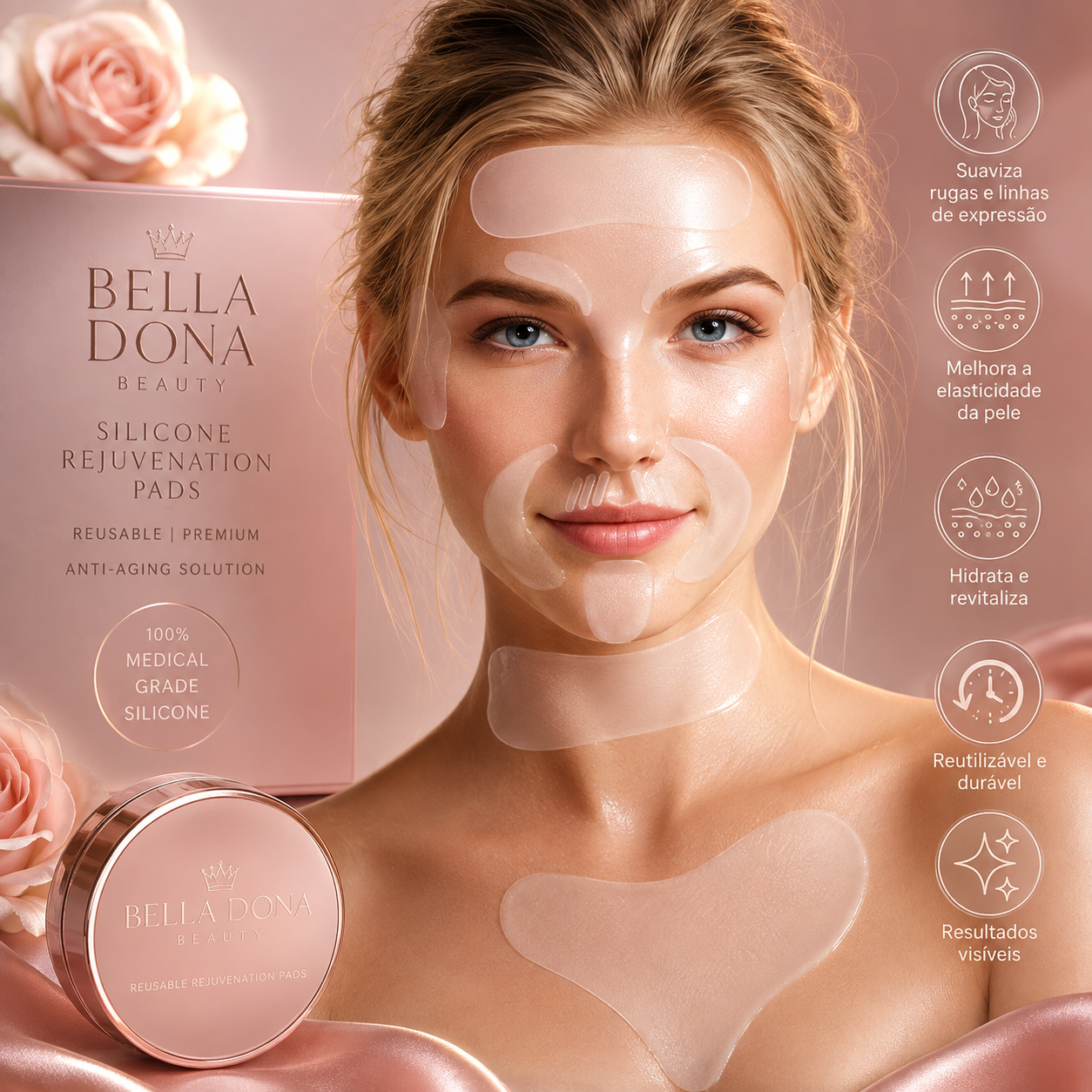 Placas de Silicone - Beleza Sleep