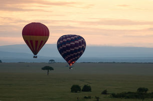 Hot Air Balloon over the Serengeti
