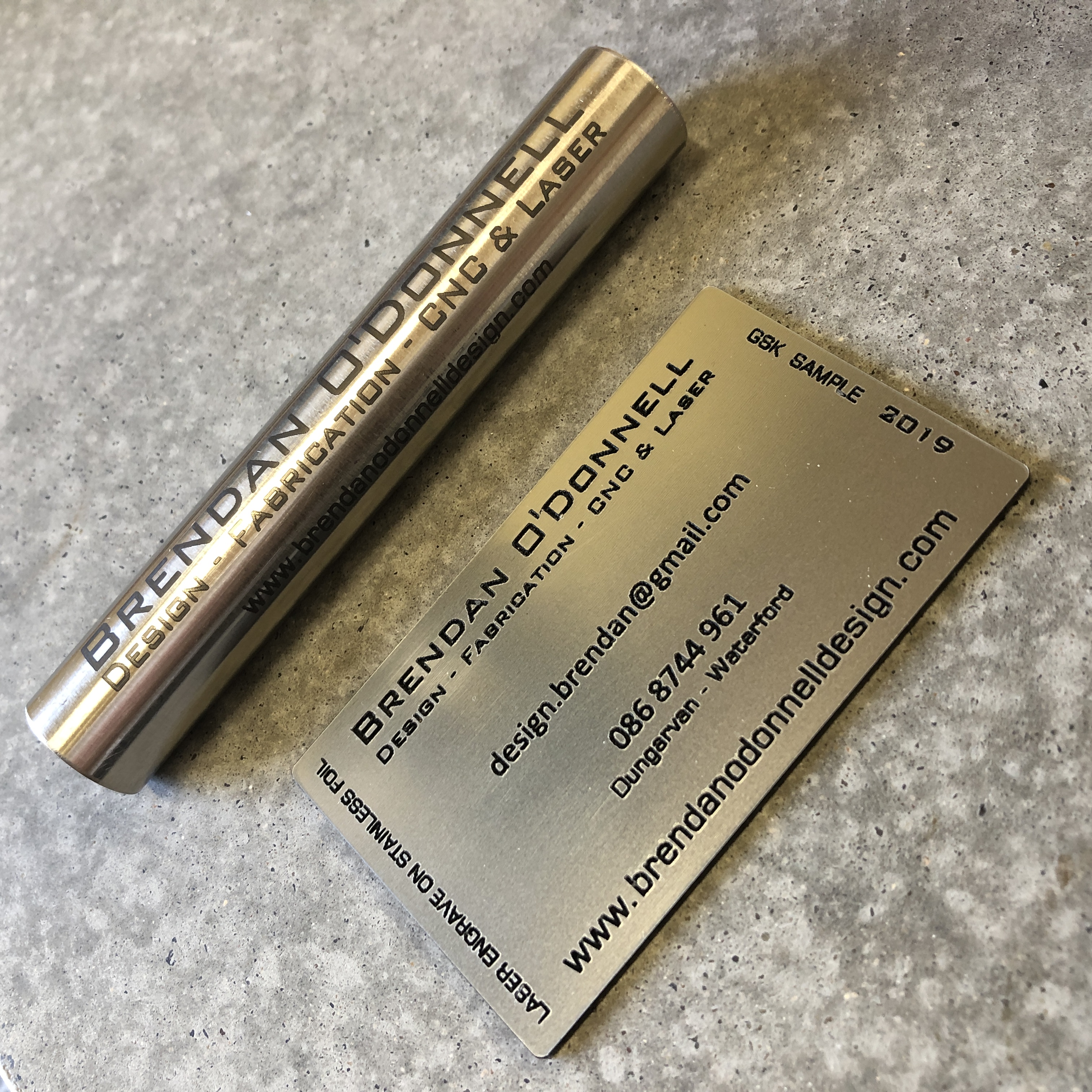 Laser Marking Stainless Steel