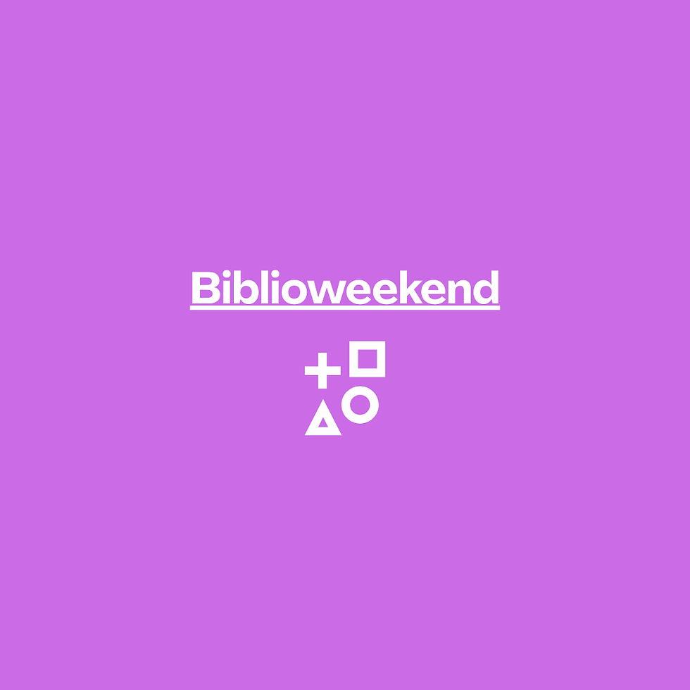 Biblioweekend