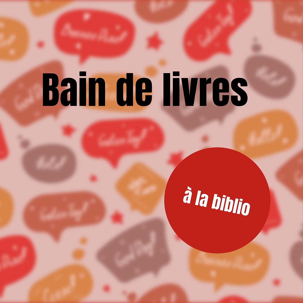 Bain de livres