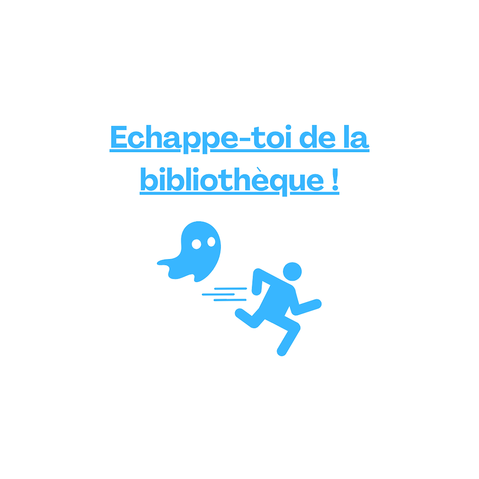 Échappe-toi de la bibliothèque !