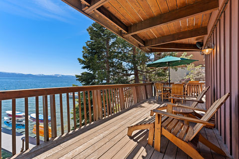 Lake Tahoe Lakefront House Vacation Rental - Carnelian Bay - The Mariner - Truckee Vacation Rentals