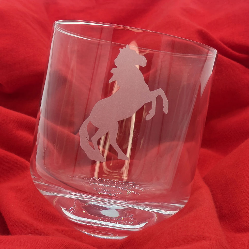 12 oz. Rolling Crystal Whiskey Glass Set