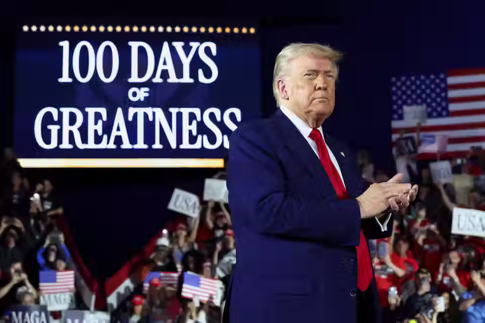 Сто дзён прэзыдэнта Трампа