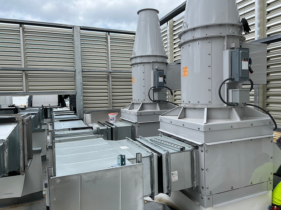 Lab Exhaust Fans in N+1 Configuration